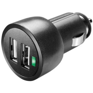 Charger 2 USB 15W Black - Smart Phone