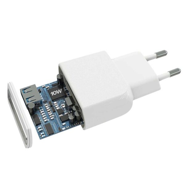 Charger Kit iPhone 12W Lightning White - Image 4