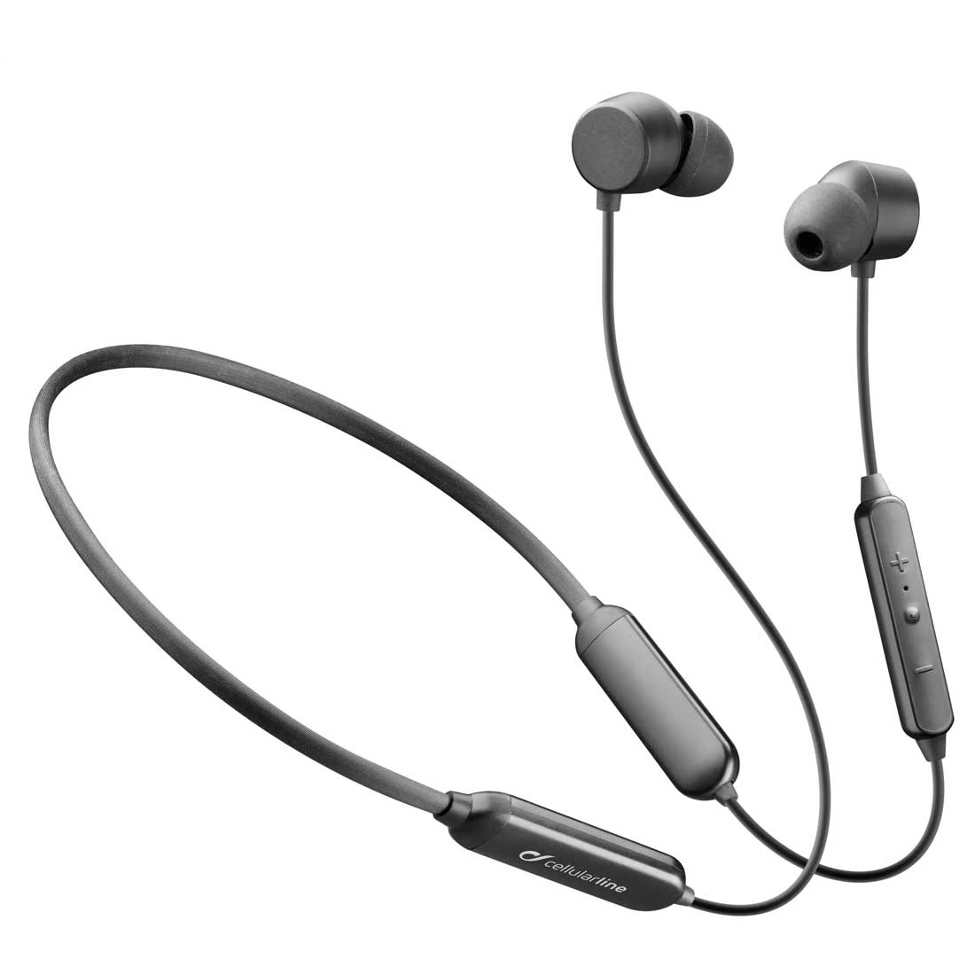 Bluetooth Earphones In-Ear Neckband Flexible - Universal - Black ...