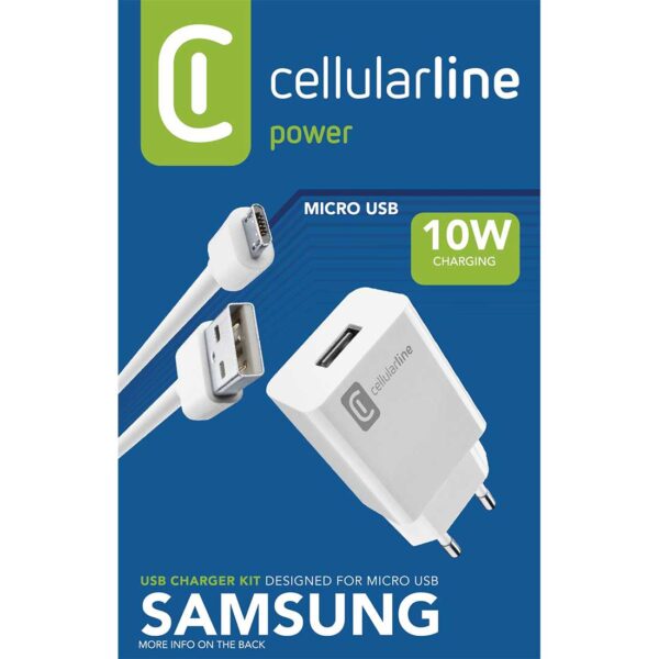 Charger Kit Samsung 10W MUSB White - Image 3