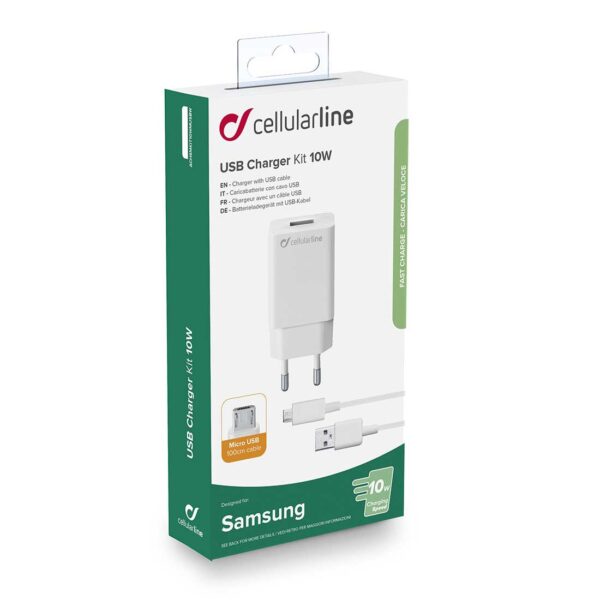 Charger Kit Samsung 10W MUSB White - Image 4