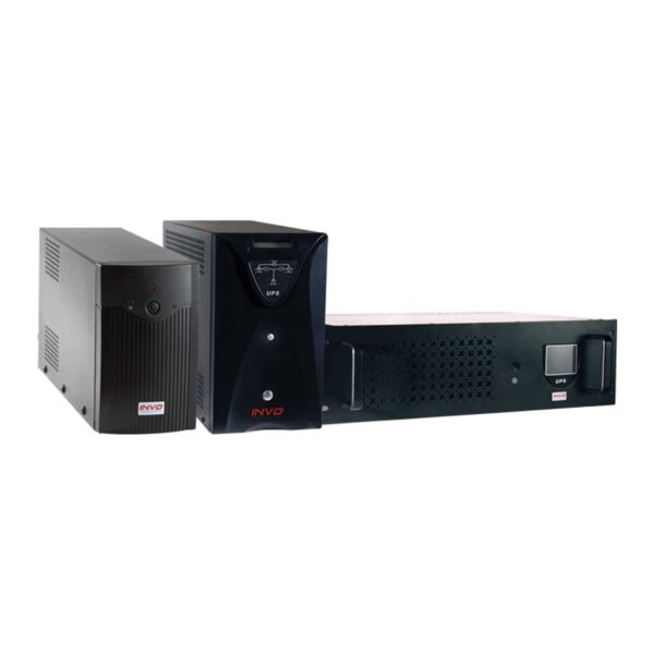 INLI100 INVO Line Interactive UPS 1000VA LED Inbuilt Batteries 1x12V /8AH