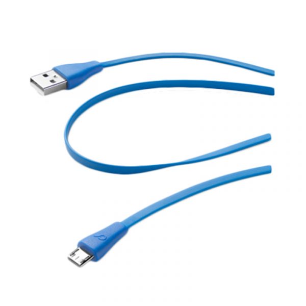 micro-usb data cable 12m blue