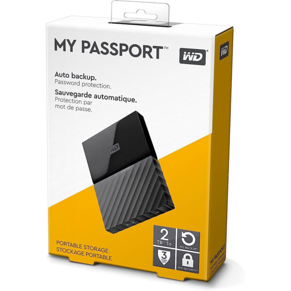 My Passport External Hard Disk 2TB, Black - Image 7