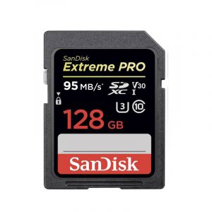 SD Extreme Pro 128GB,  95 MB/S - 633x
