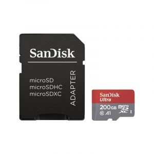 Micro SD 200 GB, 100 MB/S  - 667X