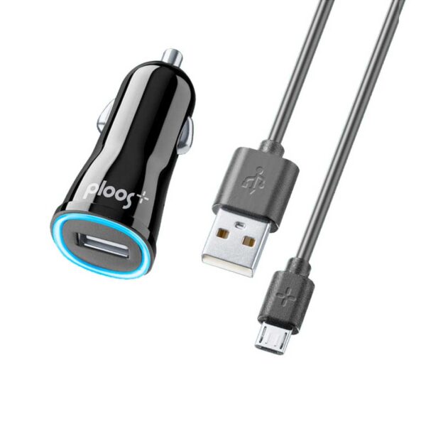 USB Car Adapter Kit 2A Micro USB