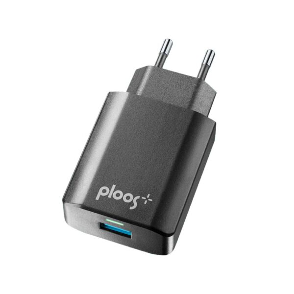 USB Charger 18W QC3, Black