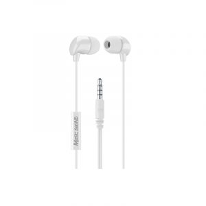 music sound earphones white