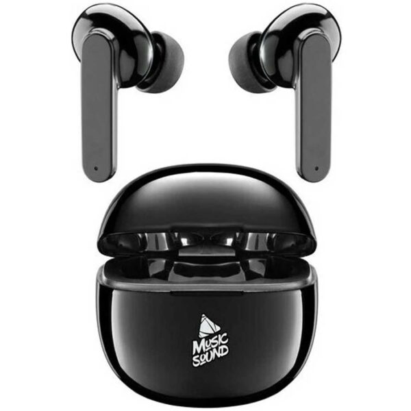 Bluetooth Earphones TWS In-Ear Music Sound Fantasy Black
