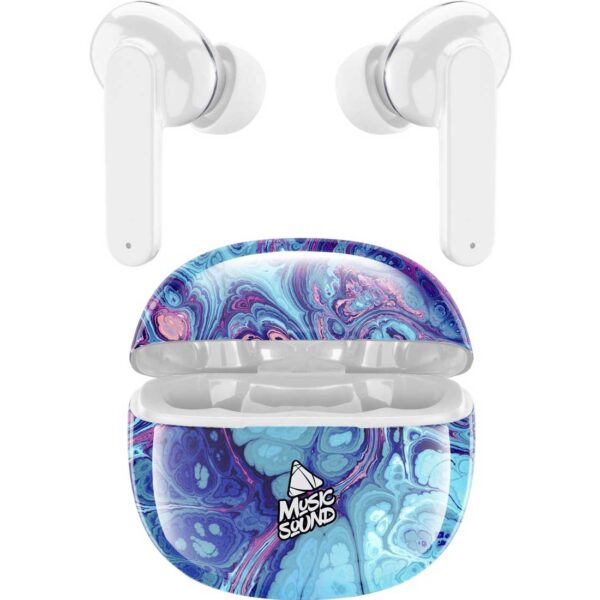 Bluetooth Earphones TWS In-Ear Music Sound Fantasy Fluid
