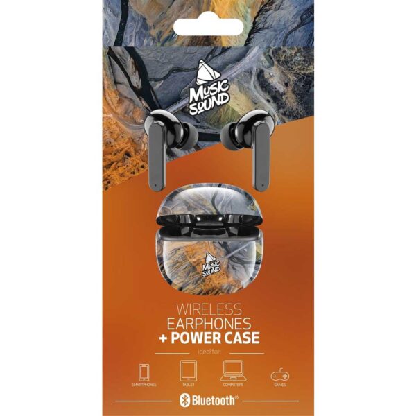 Bluetooth Earphones TWS In-Ear Music Sound Fantasy Rock - Image 3