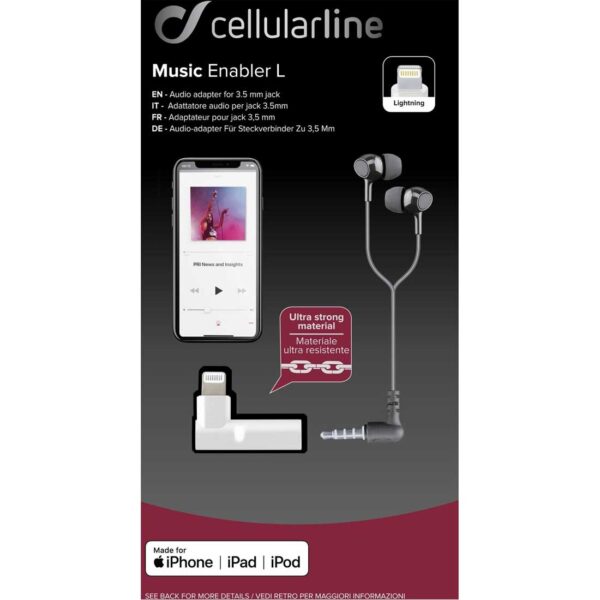 L Adapter MFI iPhone White - Image 2