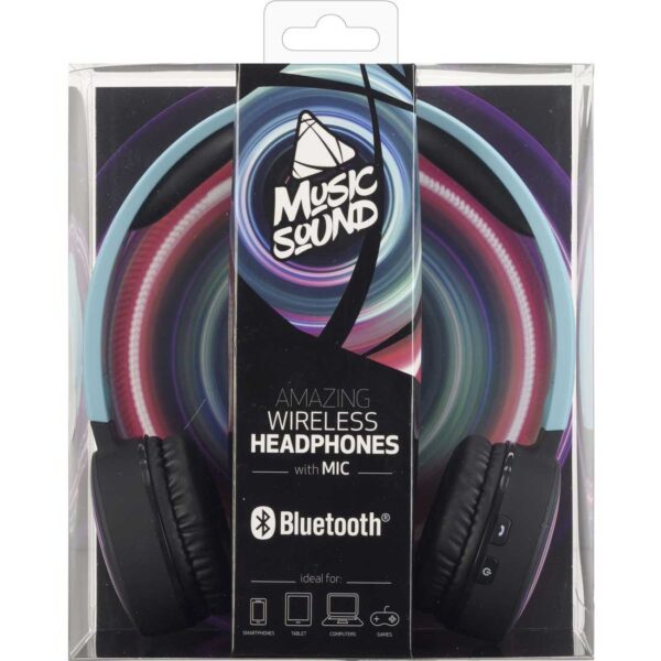 Music Sound Cuffie Bluetooth Headphones Universal Rings - Image 2