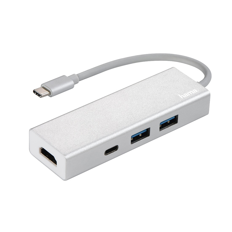 Hub USB-C, Connect2Mobile, multiport, LAN/Ethernet, 7 ports