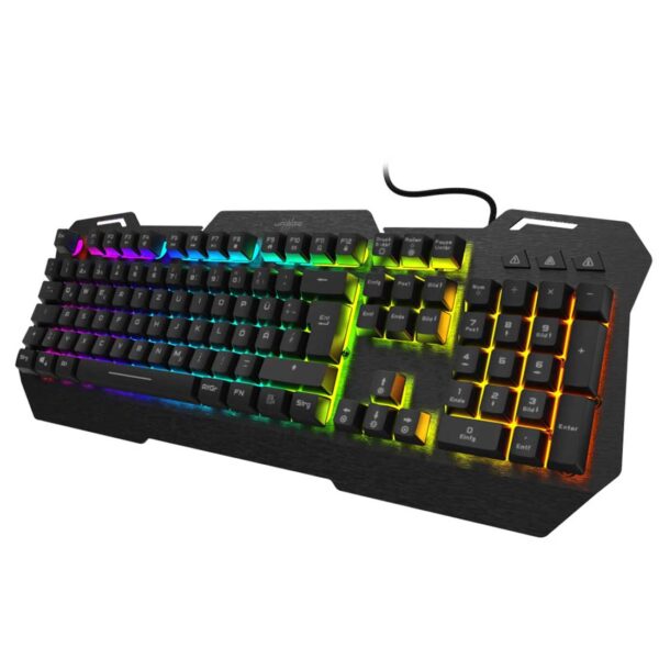 "Exodus 450" Metal Gaming Keyboard - Image 2