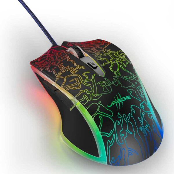 "Reaper 220" Illuminated Gaming Mouse - Image 3