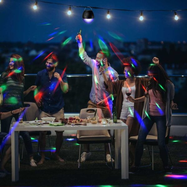 Bluetooth Speaker Disco Universal Black - Image 7