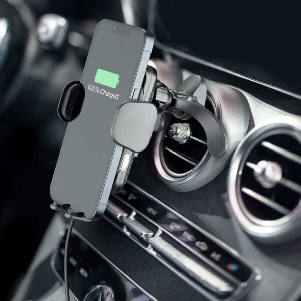 Car Holder Automatic Wireless Black - Image 10