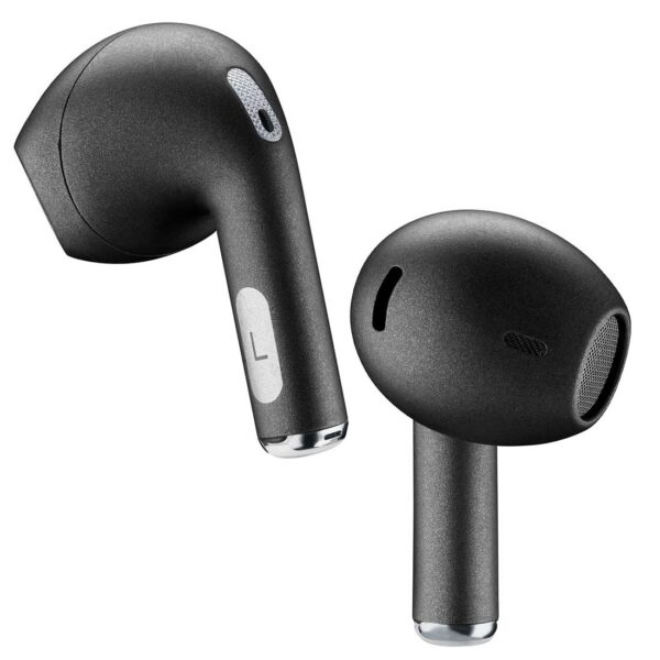 Crystal Bluetooth Earphones TWS ENC Universal Black - Image 2