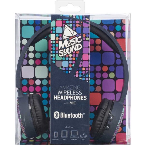 Music Sound Cuffie Bluetooth Headphones Universal - Image 2