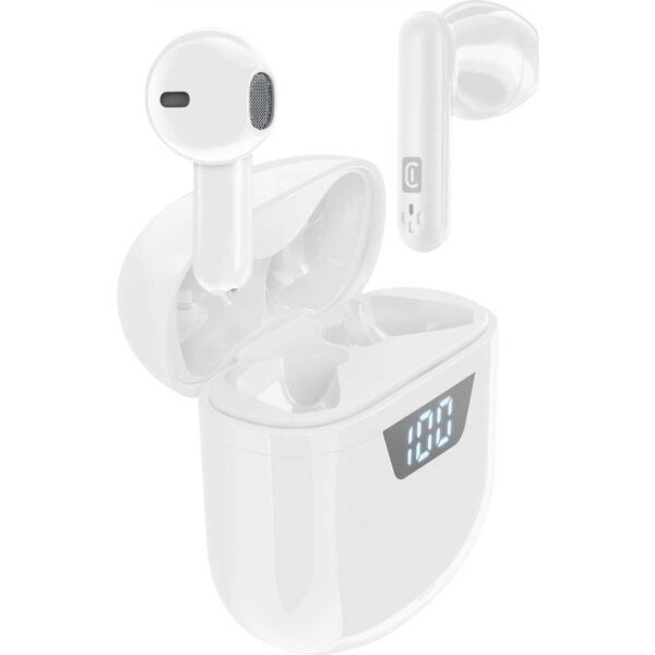 Seek Bluetooth Earphones TWS Universal White - Image 2