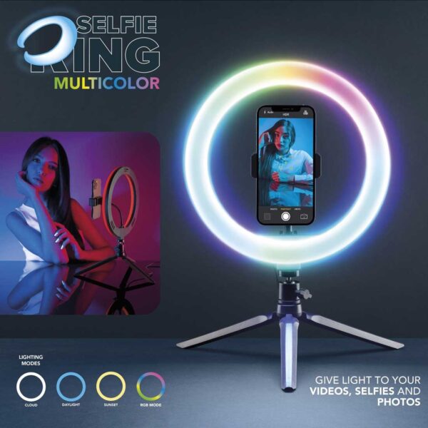 Selfie Ring Multicolor Universal - Image 2