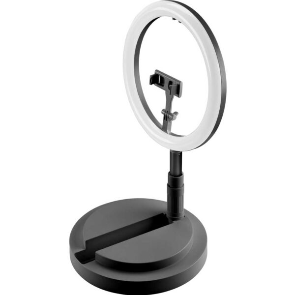 Selfie Ring Foldable Bluetooth Black - Image 4