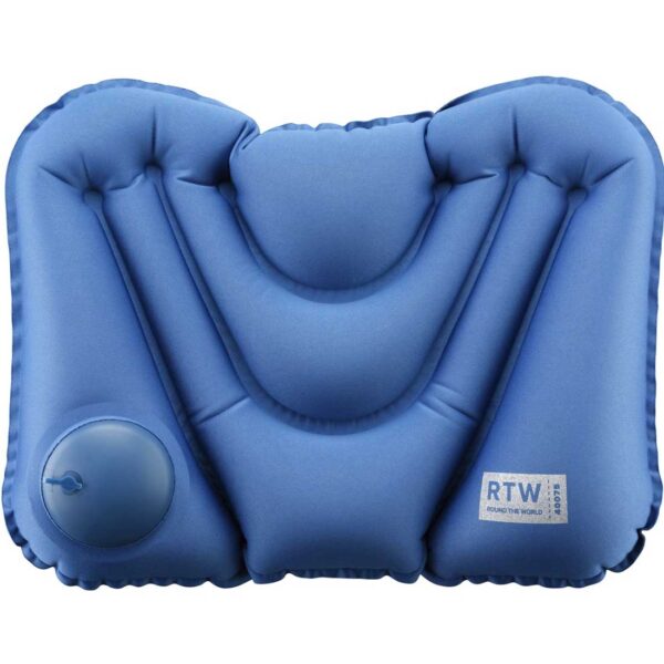 Inflatable Travel Pillow Lumbar Blue - Image 2