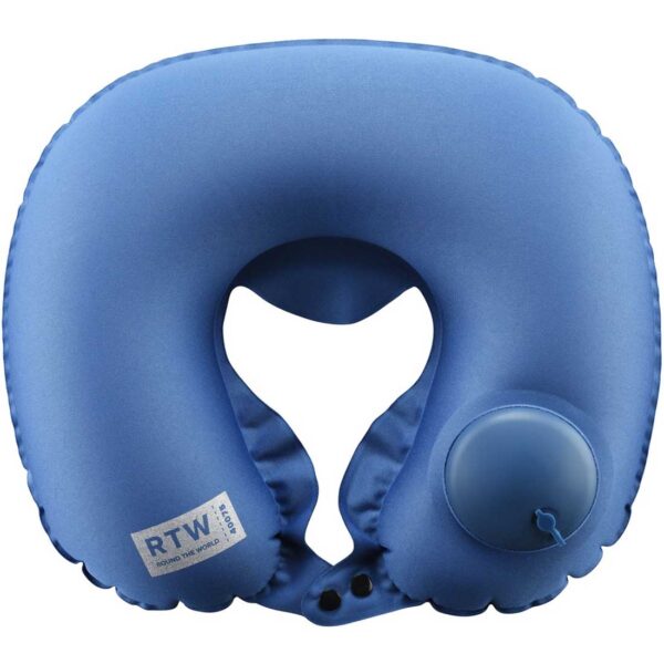 Inflatable Travel Pillow Blue - Image 2
