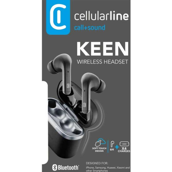 Keen Earphones Black - Image 3