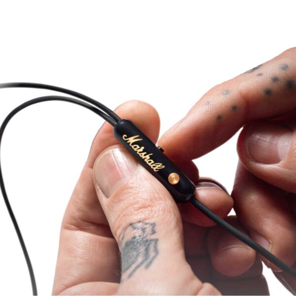 MODE EARPHONES BLACK & BRASS - Image 6