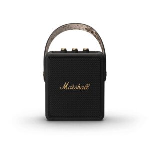 STOCKWELL II SPEAKER BLACK AND BRASS