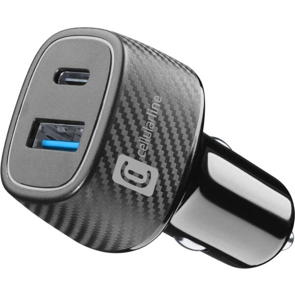 Car Charger QC 18W + PD 30W Black