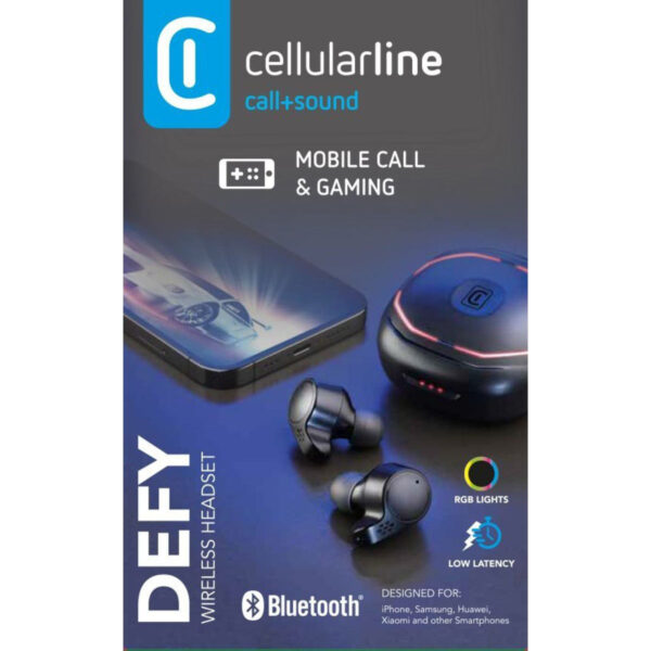 Defy Earphones TWS Gaming Universal Black - Image 4