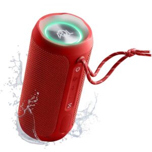 Bluetooth Speaker Glow Red