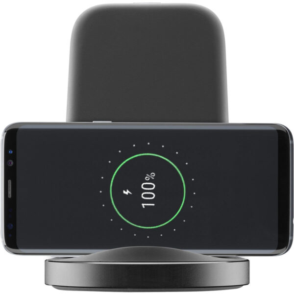 Podium Wireless Charger Stand Black - Image 4