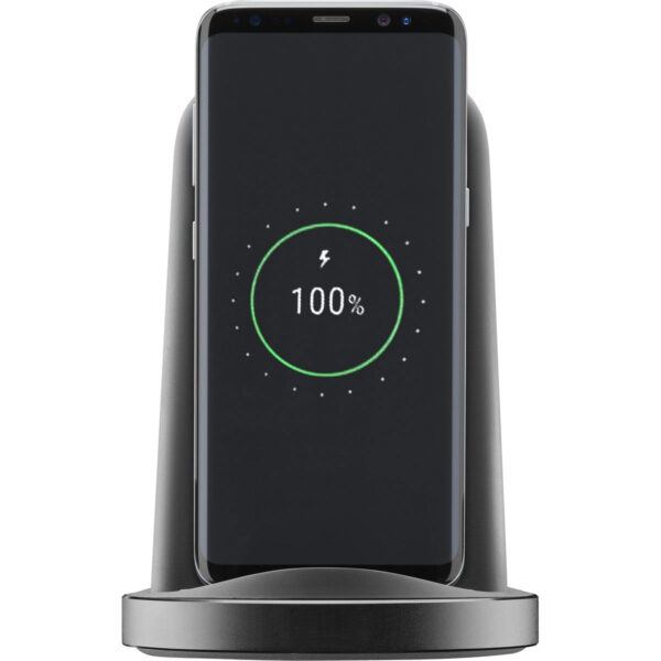 Podium Wireless Charger Stand Black - Image 5