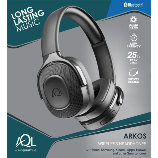 Arkos Headband BT Pump Bass Universal Black - Image 3