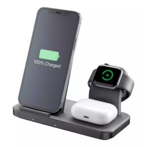 Trio Wireless Charger 3in1 Black