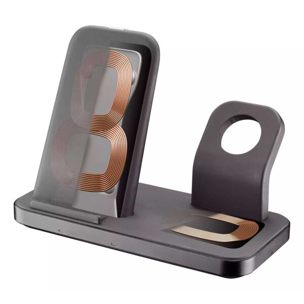 Trio Wireless Charger 3in1 Black - Image 2