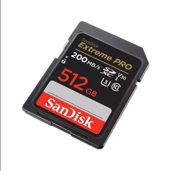 Extreme Pro SDHC and SDXC UHS-I 512GB Card - Image 2
