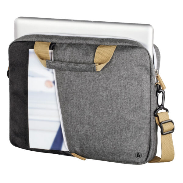 "Florence" Notebook Bag, up to 40 cm, black/grey - Image 2