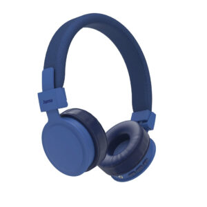 "Freedom Lit" Headphones, On-Ear, Foldable, with Microphone, Blue