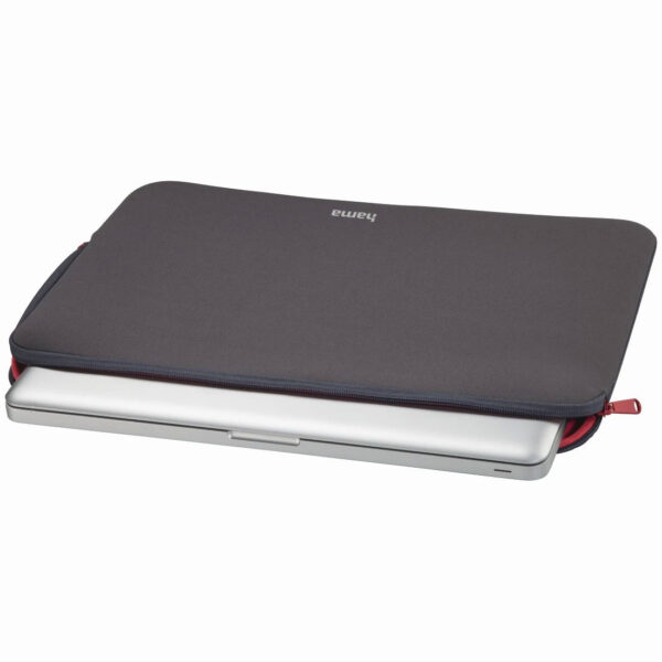"Neoprene" Laptop Sleeve, up to 40 cm, grey - Image 2