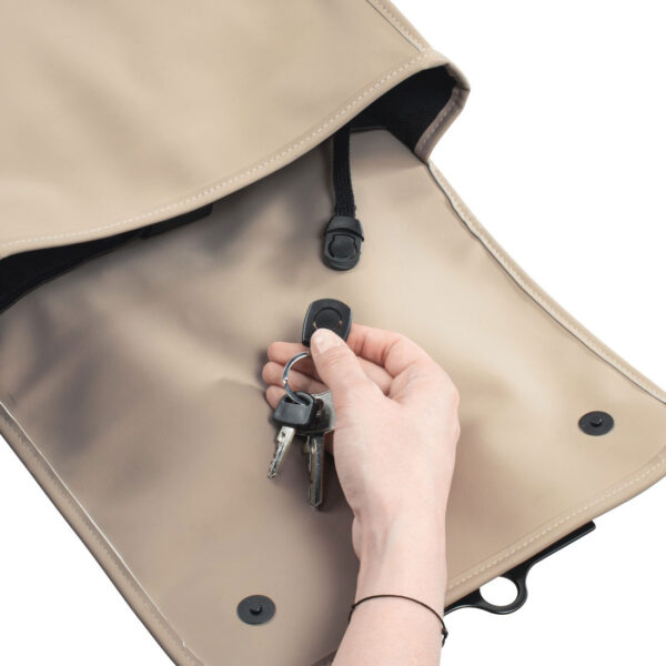 "Perth" Notebook Backpack, up to 40 cm, beige - Image 8