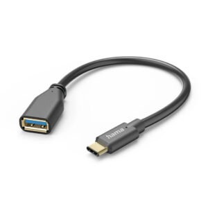USB-C Adapter Cable, Plug, Gold-Plated, 0.15 m
