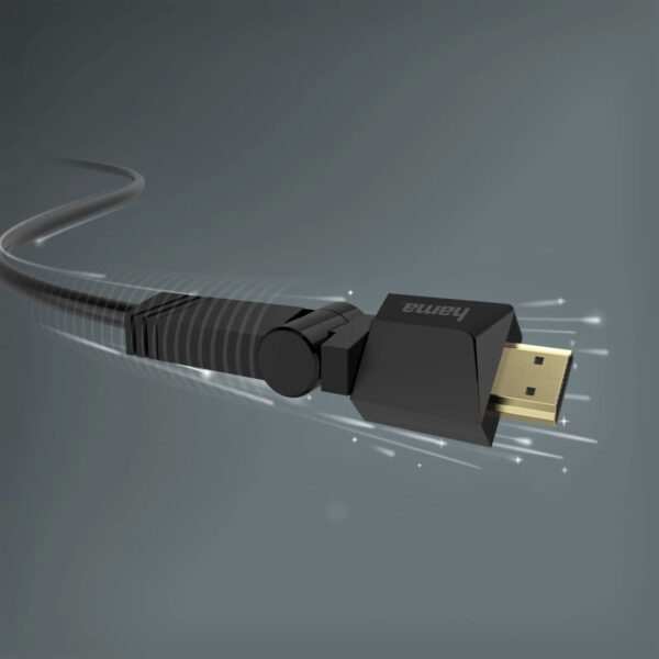 High Speed HDMI™ Cable, Plug-Plug, Rotation, gold-plated, Ethernet, 1.5 m - Image 2