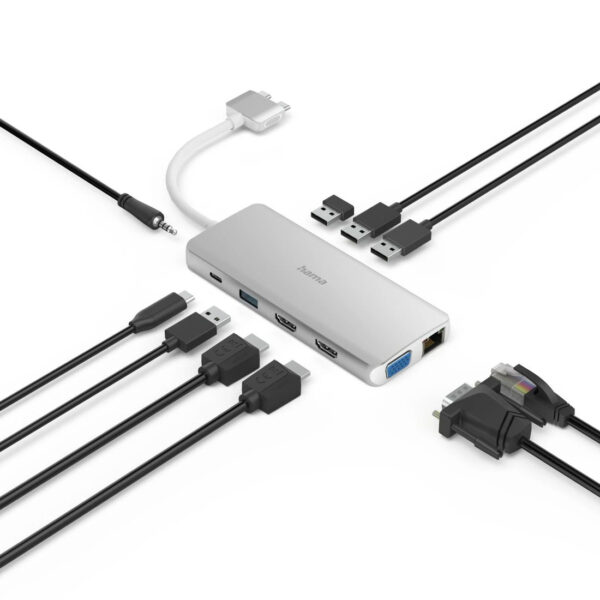 USB-C Hub, "Connect2Mac", Multiport for Apple MacBook Air & Pro, 12 ports - Image 4