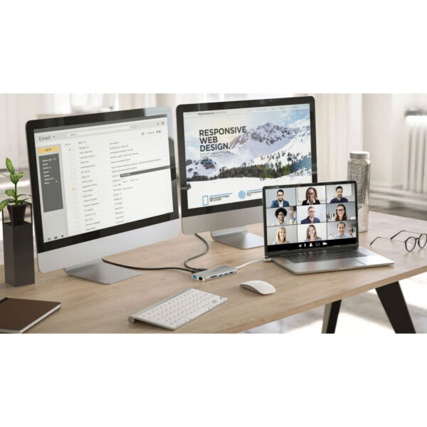 USB-C Hub, "Connect2Mac", Multiport for Apple MacBook Air & Pro, 12 ports - Image 6